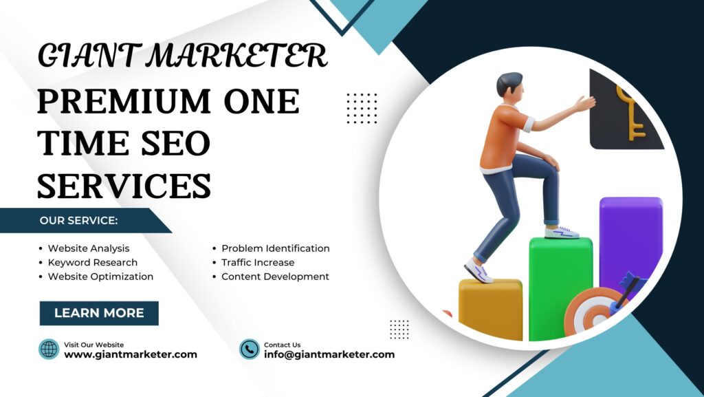 One Time SEO Services